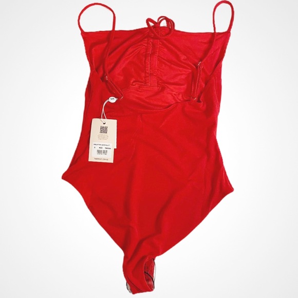 NWT TIGER MIST Halation Ruched Bodysuit Size S - Picture 6 of 13